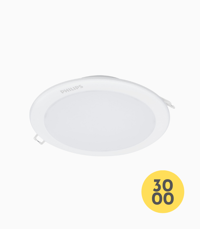 Essential Smartbright Round LED Downlight DN027