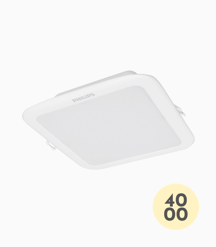 Essential Smartbright Square LED Downlight DN027