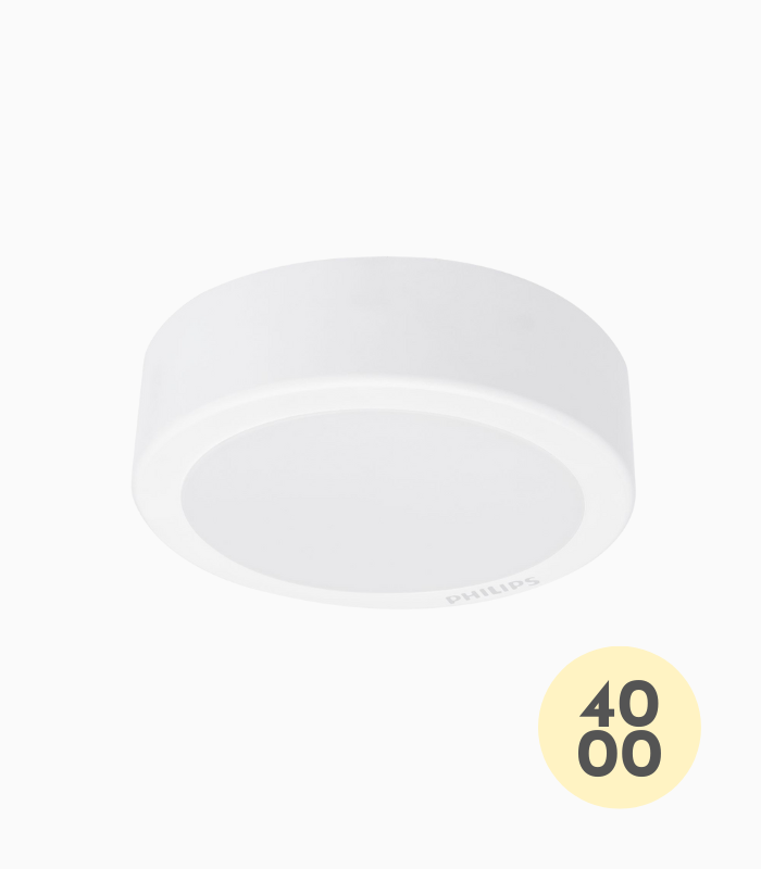 Essential Smartbright Round Surface LED Downlight DN027