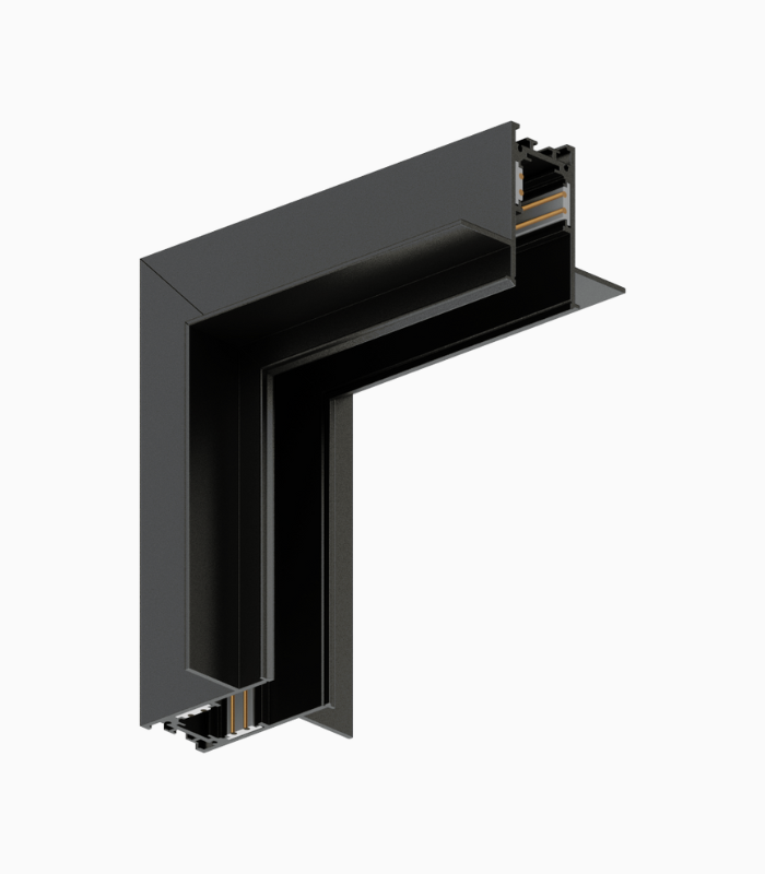 Magnus Recessed Track L Inner Corner