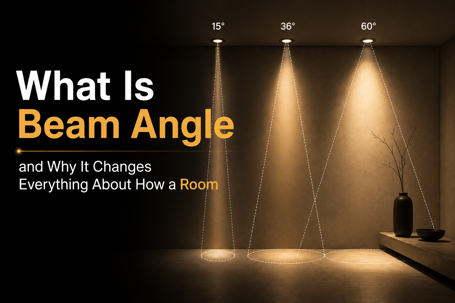 What Is Beam Angle and Why It Changes Everything About How a Room
