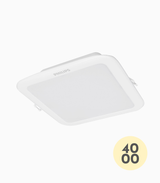 Essential Smartbright Square LED Downlight DN027